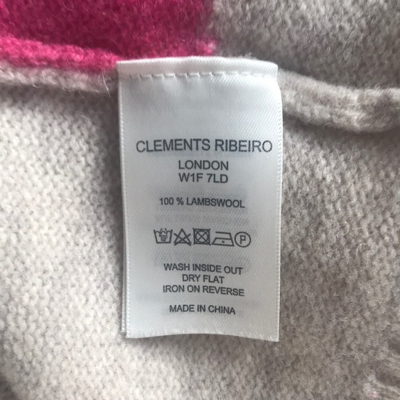 CLEMENTS RIBEIRO POP 100% LAMBSWOOL SWEATER - Picture 4 of 4